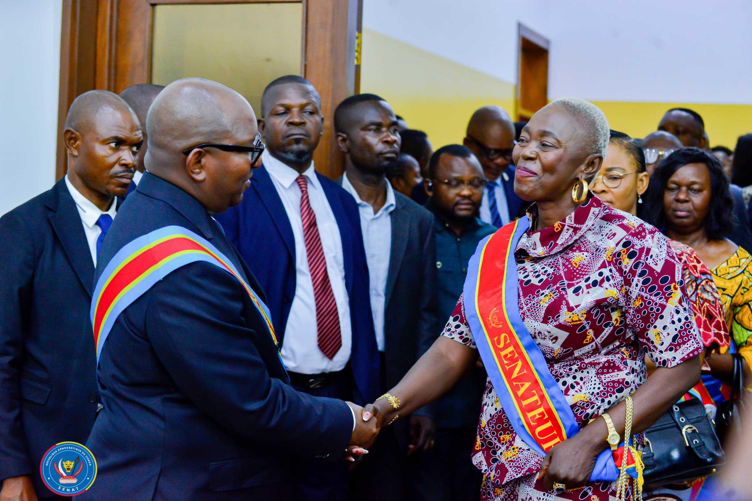 Portrait officiel de la Sénatrice Anastasie Ngbako Mbilisi